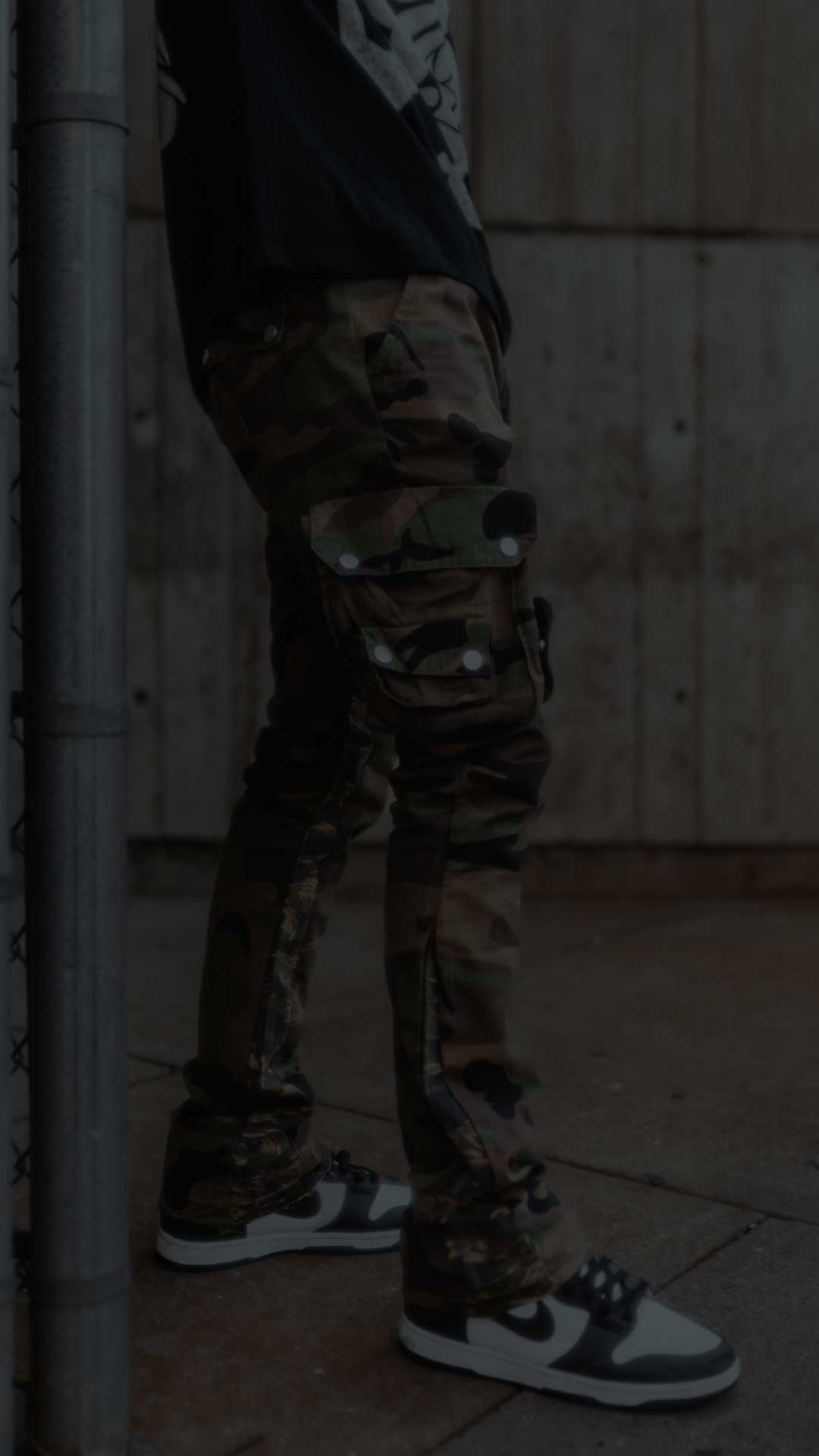 mnml cargo lounge pants
